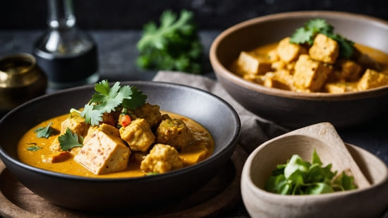 Creamy Vegan Tofu Cauliflower Curry