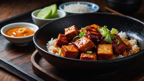 Crispy Baked Gochujang Tofu