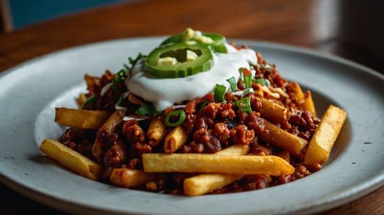 Vegan Chili Cheese Fries